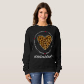 Sweatshirt Semaine d'appréciation de l'enseignant de 5e année (Devant entier)