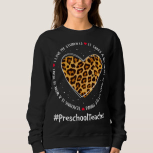 Sweatshirt Semaine d'appréciation de l'enseignant préscolaire