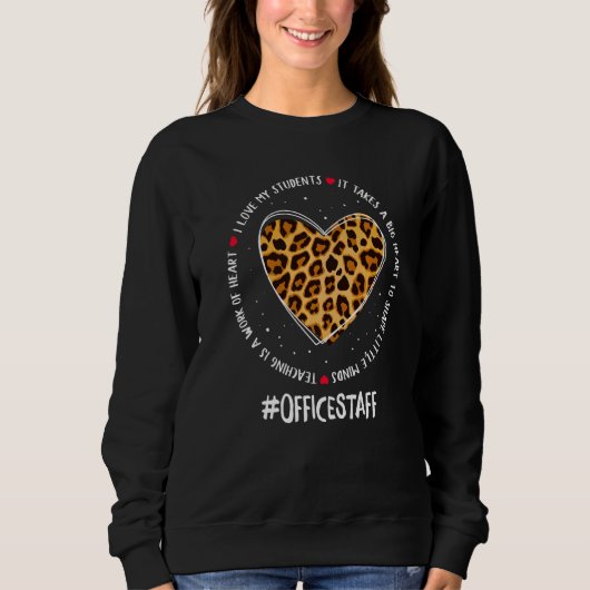 Sweatshirt Semaine d'appréciation de l'équipe d'administratio (Devant)