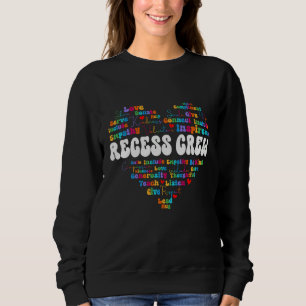 Sweatshirt Semaine d'appréciation de l'équipe de récréation m