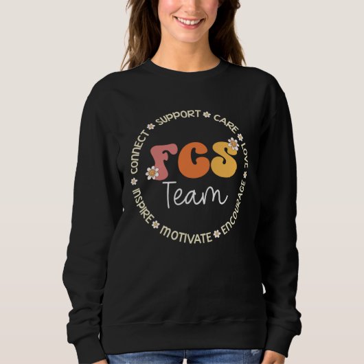 Sweatshirt Semaine d'appréciation de l'équipe FCS Retour à l' (Devant)