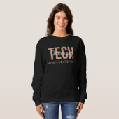 Sweatshirt Semaine des techniciens en pharmacie Technicien d' (Devant entier)