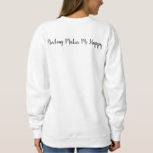 Sweatshirt Semaine nationale de la bibliothèque (Dos)