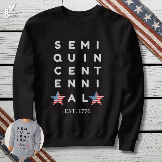 Sweatshirt Semi quincentenaire États-Unis 250 Ans