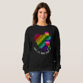 Sweatshirt Semicolon Mental Health Awareness (Devant entier)