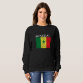 Sweatshirt Senegal African Pride and Heritage (Devant entier)