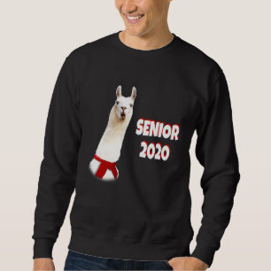 Sweatshirt SENIOR 2020 Llama Sénior