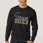 Sweatshirt Senior 2023 Leopard Print (Devant)