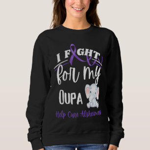 Sweatshirt Sensibilisation à la maladie d'Alzheimer Je me bat
