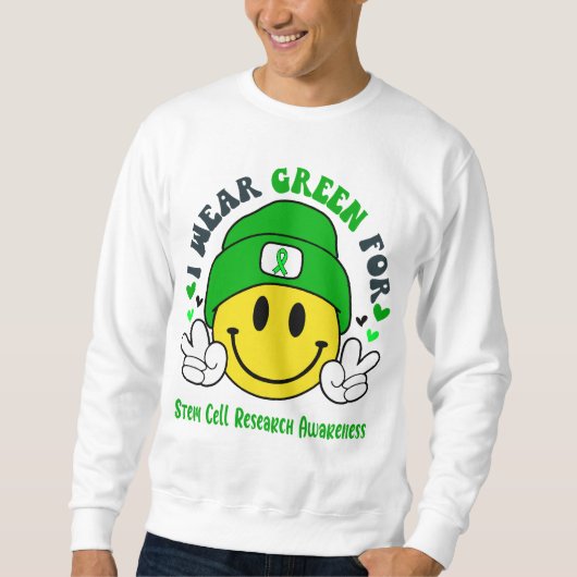 Sweatshirt Sensibilisation à la recherche sur les cellules so (Devant)