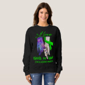 Sweatshirt Sensibilisation à la recherche sur les cellules so (Devant entier)