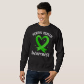 Sweatshirt Sensibilisation à la santé mentale (Devant entier)