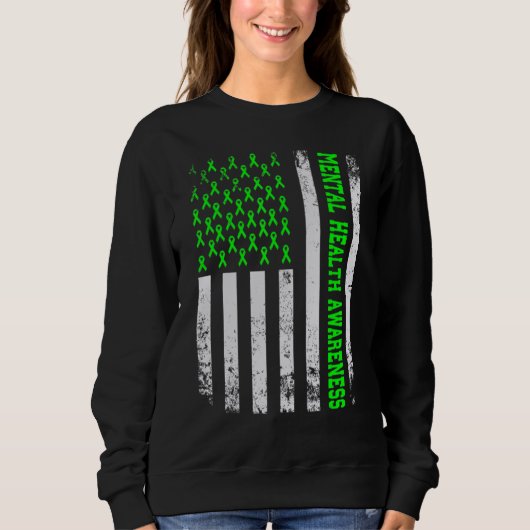 Sweatshirt Sensibilisation à la santé mentale (Devant)