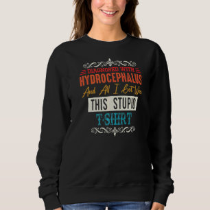 Sweatshirt Sensibilisation à l'hydrocéphalie Eau sur le cerve
