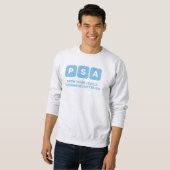 Sweatshirt Sensibilisation au cancer de la prostate PSA (Devant entier)