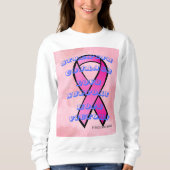 Sweatshirt Sensibilisation au cancer du sein (Devant)