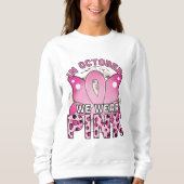 Sweatshirt Sensibilisation au cancer du sein (Devant)