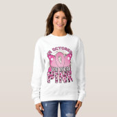 Sweatshirt Sensibilisation au cancer du sein (Devant entier)