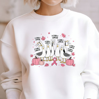 Sweatshirt Sensibilisation au cancer du sein avec humour et s
