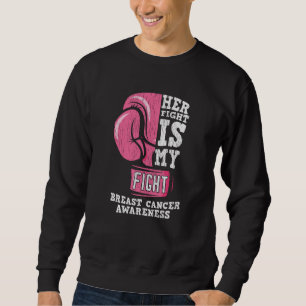 Sweatshirt Sensibilisation au cancer du sein Soutien aux amis