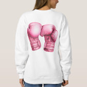 SWEATSHIRT SENSIBILISATION ET PRÉVENTION AU CANCER DU SEIN (Dos)