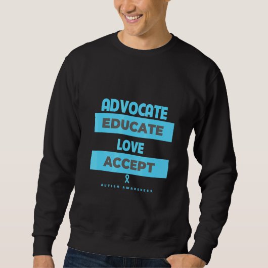 Sweatshirt Sensibilisation sur l'autisme (Devant)