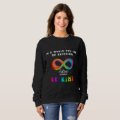 Sweatshirt Sensibilisation sur l'autisme (Devant entier)