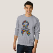 Sweatshirt Sensibilisation sur l'autisme (Devant entier)