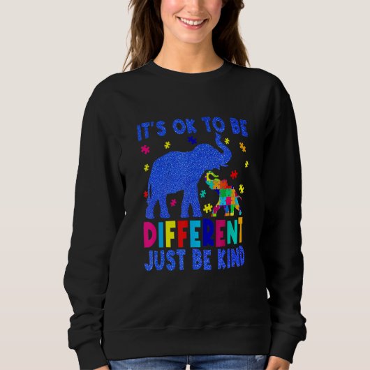 Sweatshirt Sensibilisation sur l'autisme C'est bon de se dist (Devant)