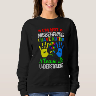 Sweatshirt Sensibilisation sur l'autisme Enfants Autistique G