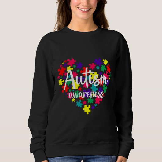 Sweatshirt Sensibilisation sur l'autisme essentielle (Devant)
