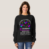 Sweatshirt Sensibilisation sur l'autisme grand Sensibilisatio (Devant entier)