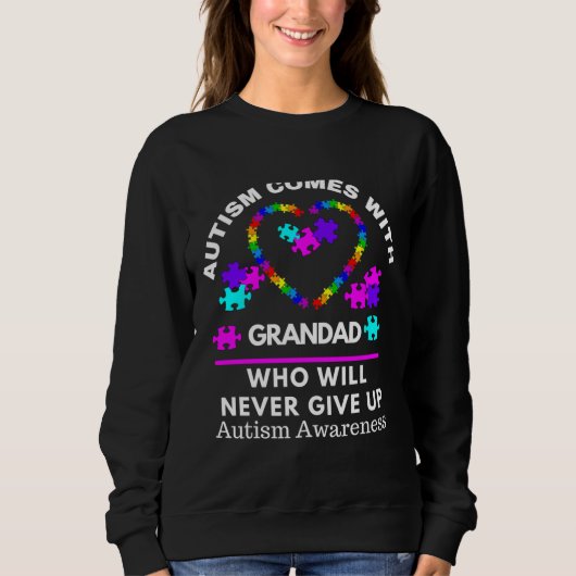 Sweatshirt Sensibilisation sur l'autisme grand Sensibilisatio (Devant)