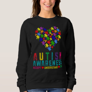 Sweatshirt Sensibilisation sur l'autisme Jour Mois Autisme Ma