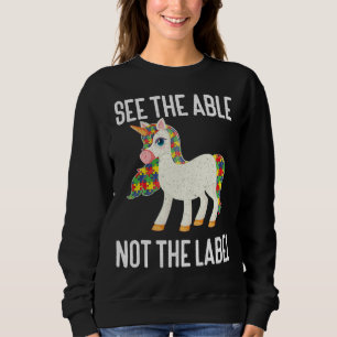 Sweatshirt Sensibilisation sur l'autisme Maman Papa Autistic 