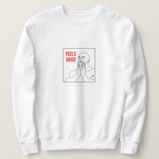 Sweatshirt Sent bon mème (Design devant)