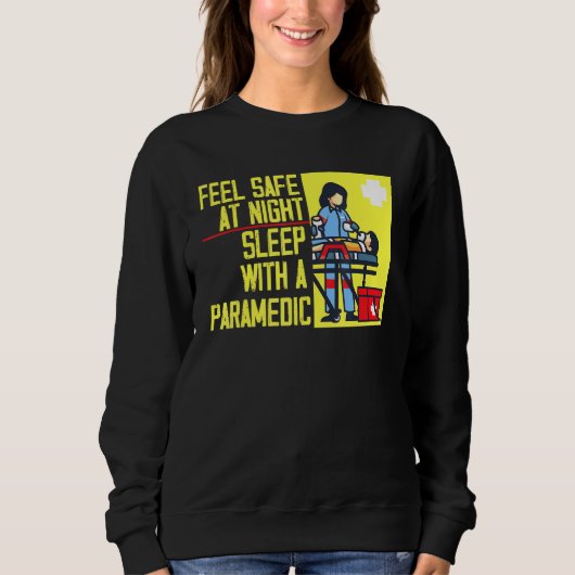 Sweatshirt Sentez En Sécurité La Nuit Sommeil Avec Un Paramèt (Devant)