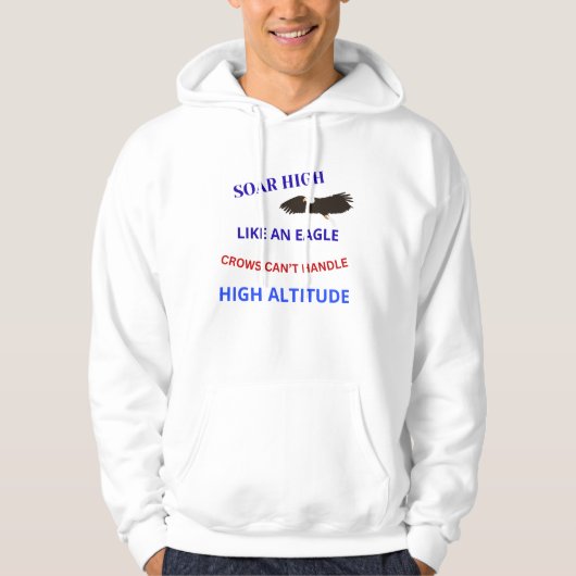 Sweatshirt « S'envolez haut comme un aigle » (Devant)