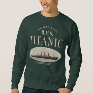 Sweatshirt Sepia du navire fantôme Titanic RMS