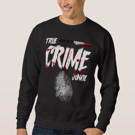 Sweatshirt Serial Killer Documentations Lover & True Crime Ju (Devant)