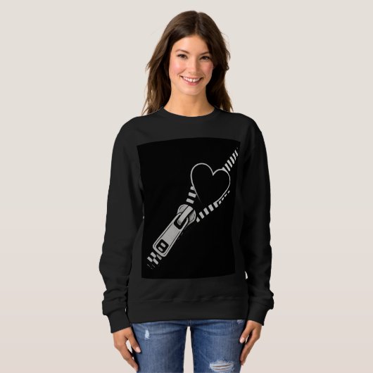 Sweatshirt Série Aka : Dreamy Forest & Moon Rabbit ZIP Set (Devant entier)