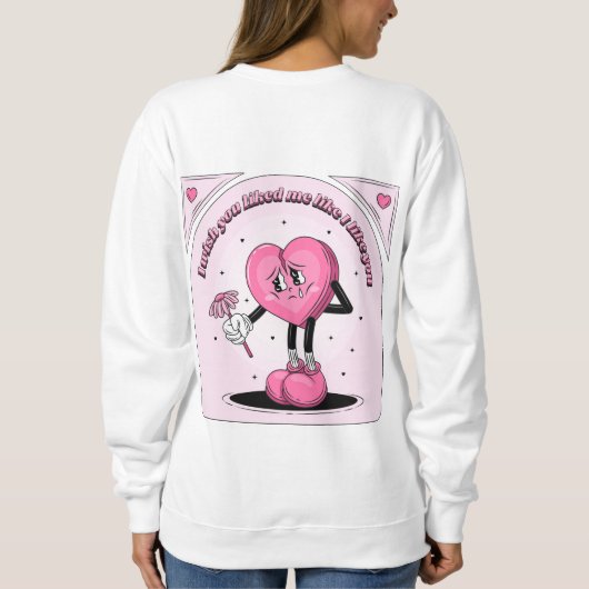 Sweatshirt "Série froide - 2" (Dos)