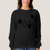 Sweatshirt Sérotonine Molecule École Psychologue Spécial Edu (Devant)