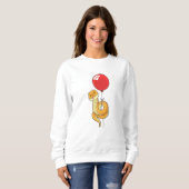 Sweatshirt Serpent à ballons (Devant entier)