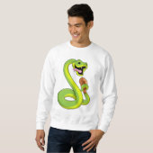 Sweatshirt Serpent au poulet (Devant entier)