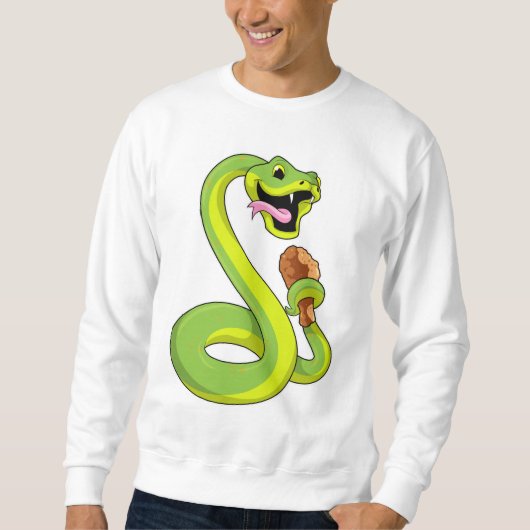 Sweatshirt Serpent au poulet (Devant)