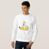 Sweatshirt Serpent avec banane (Devant entier)
