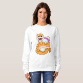 Sweatshirt Serpent avec bouteille Baby (Devant entier)