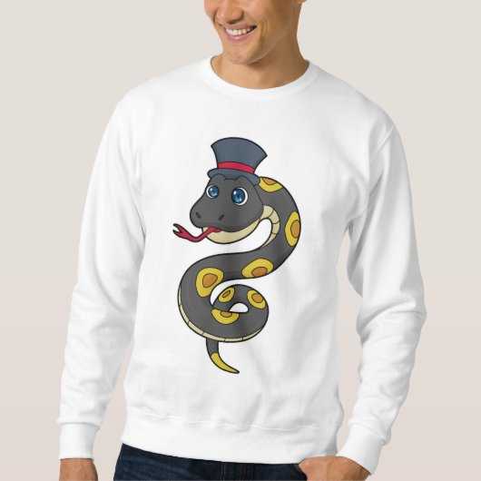 Sweatshirt Serpent avec Casquette (Devant)