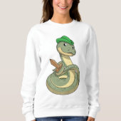 Sweatshirt Serpent avec épée (Devant)